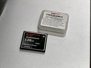Komputer Bay 128GB Extreme Compact Flash CF Card | 600X UDMA7 - Picture 1 of 3