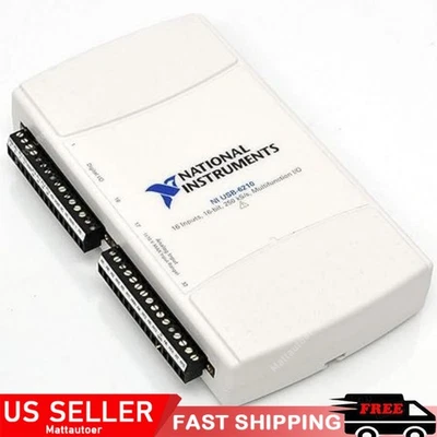 NEW National Instruments USB6210 USB-6210 4 DO USB Multifunction I/O Device - Image 1 of 4