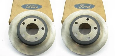 (2) 全新 - 原始设备制造商福特 F5LY-2C026-A 后盘式制动转子 — 第 1/2 张图片
