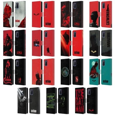 OFFICIAL THE BATMAN NEO-NOIR GRAPHICS LEATHER BOOK WALLET CASE FOR OPPO PHONES - Image 1 of 4