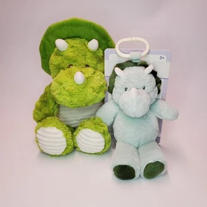 Kelly Toys Baby Funken Kreativ 2er Set Baby Dinosaurier Spielzeug Weich Knistern Rassel  - Bild 1 von 9