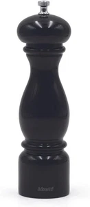 8.6 Inch Firenze Beech Wood Pepper Mill with Adjustable Carbon Steel Grinder, Bl - Picture 1 of 5