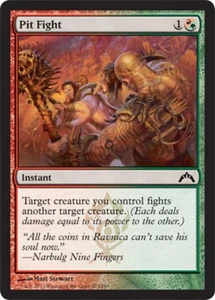 Pit Fight -Foil Medium Play MTG Gatecrash - Picture 1 of 1