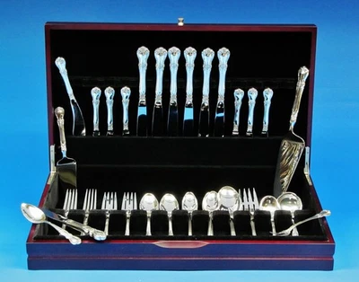 Old Master By Towle 纯银餐具套装 6 件 48 件 — 第 1/4 张图片