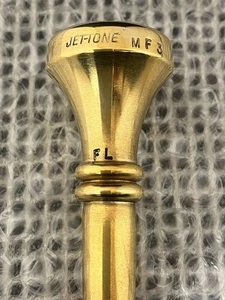 JET-TONE Flügelhorn Mundstück MF3 vergoldet Maynard Ferguson - Bild 1 von 10