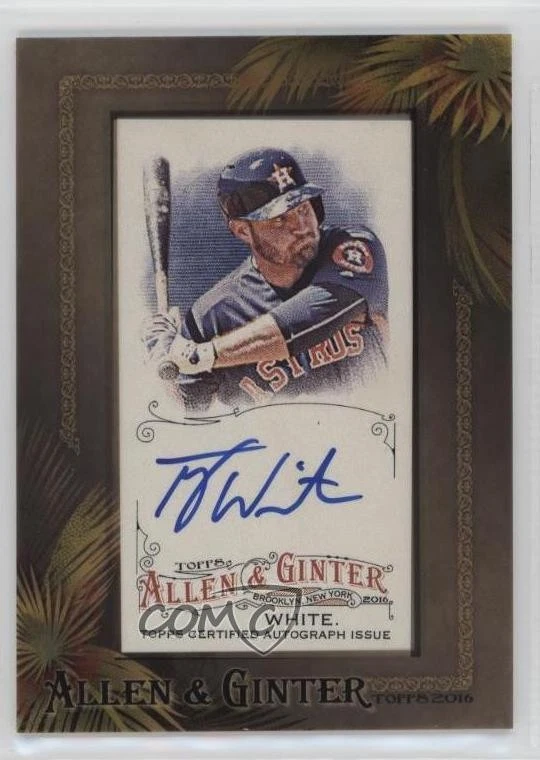 2016 Topps Allen & Ginter Mini Framed Auto Tyler White #AGA-TW Rookie Auto RC - Image 1 of 2