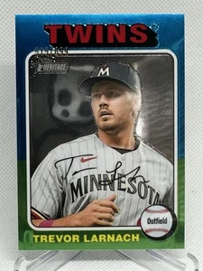 Trevor Larnach 2024 Topps Heritage numero alto #455 cromo /699 gemelli - Foto 1 di 2