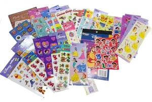 NEW Sticker 32 Lot Vintage 90s Y2K Kids Cartoon Characters Disney Pop Culture - Picture 1 of 5