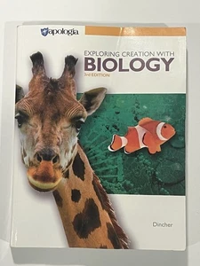 Apologia Exploring Creation with Biology 3rd Edition - Creased Cover And Pages - Picture 1 of 3