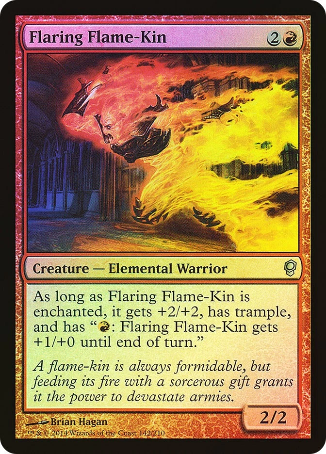MTG FOIL Flaring Flame-Kin  - Conspiracy #142 - Image 1 of 1