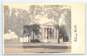 Postal RPPC Clio Hall Princeton University Nueva Jersey c1905-1906 - Imagen 1 de 2