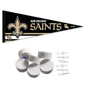 New Orleans Saints Wall Banner Pennant Flag - Picture 1 of 5