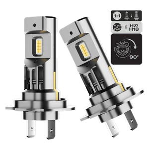 KIT LAMPADE LED H7 H18 12/24V 1:1 EASYPro PLUG & PLAY CANBUS FUZION - Picture 1 of 11