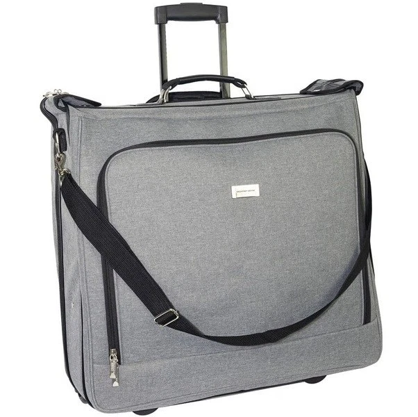 Porta ropa con ruedas Geoffrey Beene gris Foto 1 de 4