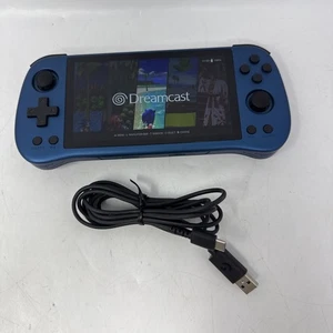 Powkiddy X55 128 GB + 16 GB SD: Consola de juegos portátil retro probada funciona USB-C - Imagen 1 de 8