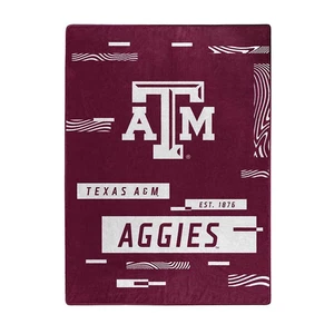 Texas A&M Aggies Decke 60x80 Raschel Digitalize Design - Bild 1 von 1