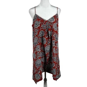 Madewell Mini Sleeveless Floral Dress Spaghetti Strap Multicolor Boho Medium - Picture 1 of 4