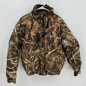 Chaqueta Duck Commander Manga Larga Cremallera Completa Exterior Camuflaje Talla L Para Hombre - Imagen 1 de 8