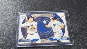 2025 Topps Series 2 - Dynamic Duos Aaron Judge, Anthony Volpe #DD-4 - Picture 1 of 2