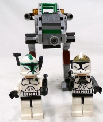 2009 LEGO Star Wars 8014 Clone Walker Battle Pack Loose Set Incomplete W Manual - Image 1 of 4