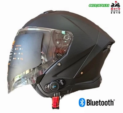 NEW casco jet origine Con Interfono INTEGRATO  Bluetooth  Aprica Bt TG L 59/60 - Immagine 1 di 4