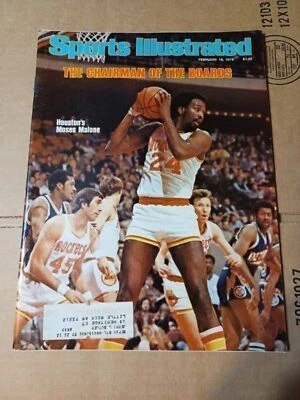 Revista Sports Illustrated - 19 de febrero de 1979 - Houston Rockets - Moisés Malone Foto 1 de 2