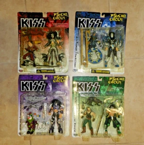 MCFARLANE TOYS KISS PSYCHO CIRCUS SPENCER EDITION SET DI 4 SIGILLATI 1998 - Foto 1 di 7