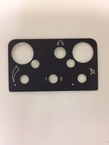 Motorola Top Label Escutcheon HT90 Model 1305181J10 - Picture 1 of 1