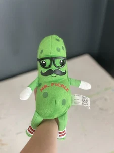 Mr Pickle Plush Stuffed Animal Fiesta Toy 11 inches with legs - Picture 1 of 5