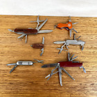 6X Bulk Bundle Lot Multitool Folding Pocket Knives Camping Swiss Army Knife