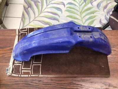 00-05 YZ450F YZ 450F 2005 OEM guardabarros delantero protector contra salpicaduras Yamaha azul YZ250 YZ125 Foto 1 de 4
