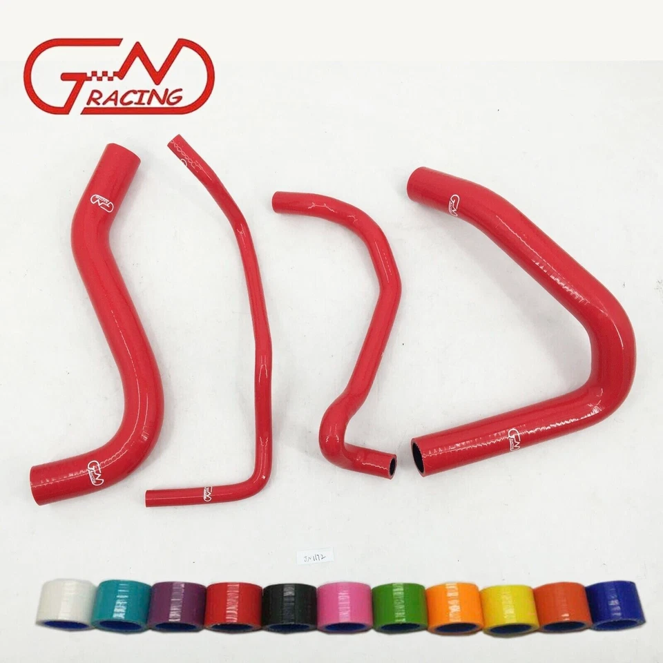Fit 2009-2018 BMW S 1000 RR S1000XR HP4 S1000R Silicone Radiator Hoses Kit Red - Image 1 of 4