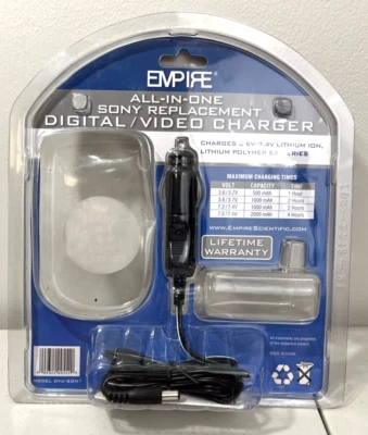 Cargador digital/video de repuesto Empire todo en uno NIKON ~ ¡Solo cargador de coche! Foto 1 de 3