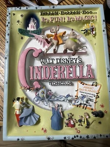 WALT DISNEY’S Cinderella Sculpted 3D Original Movie Poster Collectibles Fairy - Picture 1 of 9