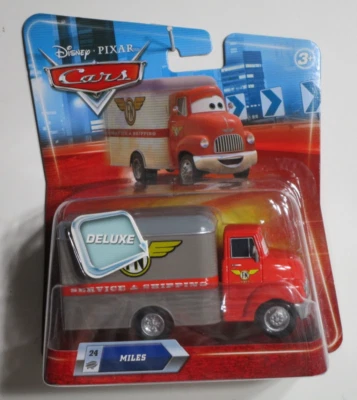 DISNEY PIXAR CARS OVERSIZED DELUXE MILES MALONE MEAT DELIVERY TRUCK N5531 R8178 - Image 1 of 2