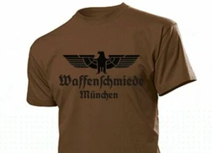 T-Shirt Weapon Forger Munich With Eagle Size S-5XL Blacksmith - Picture 1 of 8