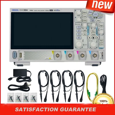 RIGOL DHO804 70MHz 4-Channel 12Bit Portable High Resolution Digital Oscilloscope - Image 1 of 4