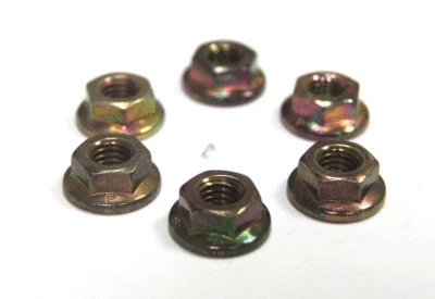 1997 - 2004 雪佛兰 Corvette C5 车头灯支架安装螺母 6 件全新原始设备制造商 16518328 — 第 1/4 张图片