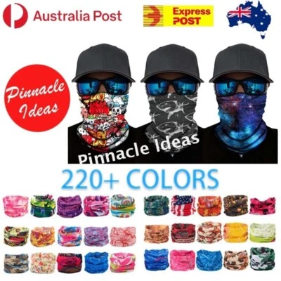 BANDANAS Paisley Head Wrap Scarf Neck Shield Summer Mask Neck Face Fishing Tube - image 1 of 4