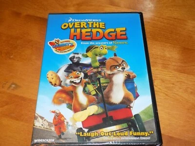OVER THE HEDGE 2006 Widescreen Dreamworks Animated Family Comedy DVD SEALED NEW - Image 1 of 3