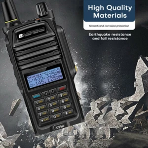 UV-9R VHF UHF Walkie Talkie Dual-Band Handheld Two-way Radio Waterproof - Picture 1 of 11