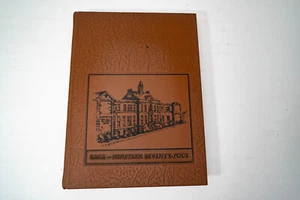 1974 High School Yearbook Saga Druid Hills High School - Anuario firmado Warren - Imagen 1 de 11