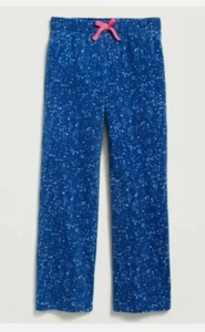 NEW, Old Navy Printed Micro Perfomance Fleece Pajama Pants, Girls Size (6-7) S - Picture 1 of 4