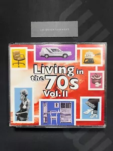 LIVING IN THE 70s VOLUME VOL II 2 DISC COMPILATION CD (1995) MEDIA VG+ / CASE G - Picture 1 of 6
