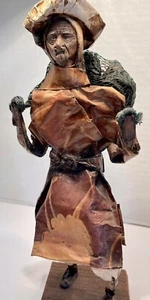 Vintage mexican paper mache folk art doll #4 - Picture 1 of 8