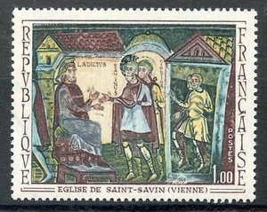 STAMP / TIMBRE FRANCE NEUF N° 1588 ** ART TABLEAU / ABBAYE DE SAINT SAVIN - Photo 1/1