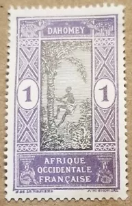 Francobollo Scott Dahomey 42 1913 Sudafrica nuovo con cerniera OG - Foto 1 di 2