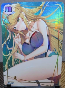 Tarjeta de Arte Mythra Xenoblade Chronicles Doujin Waifu Holo Brillante Casi Nuevo CCG Coleccionable - Imagen 1 de 5
