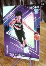 2020-21 Panini Recon CJ Elleby Rookie Card RC Portland Trailblazers + Free Cards