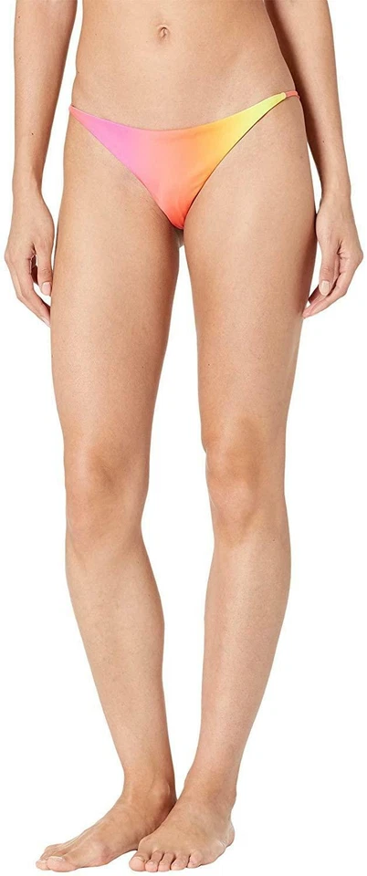 Traje de baño Volcom 277947 para mujer I Dip U Dip escaso bikini parte inferior talla pequeña multi Foto 1 de 1